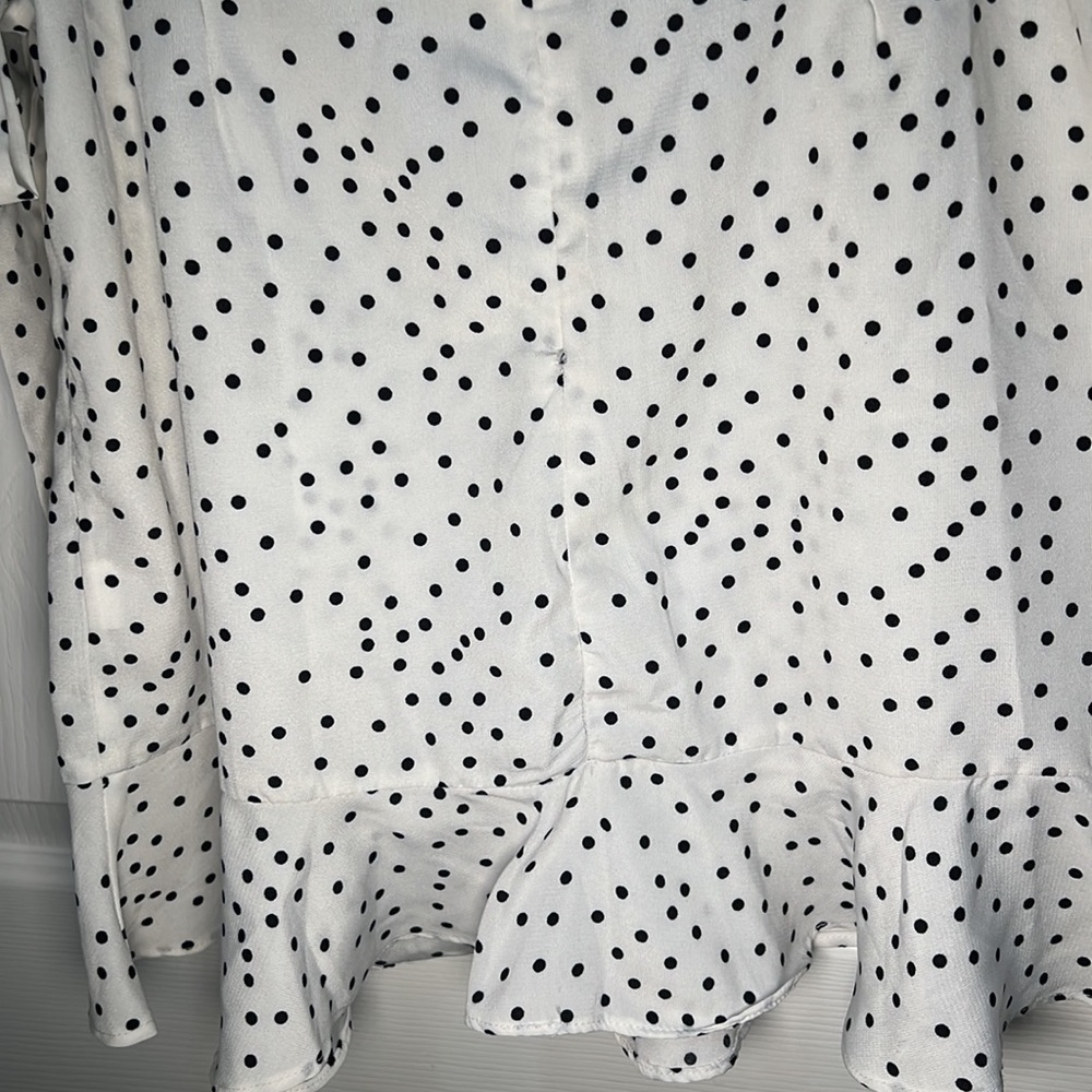 Princess Polly Black and White Polka Dot Skirt - Picture 8 of 10